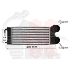 ECHANGEUR 1.6I THP - 1.6 HDI 300 X 147 X 80 pour CITROEN C4