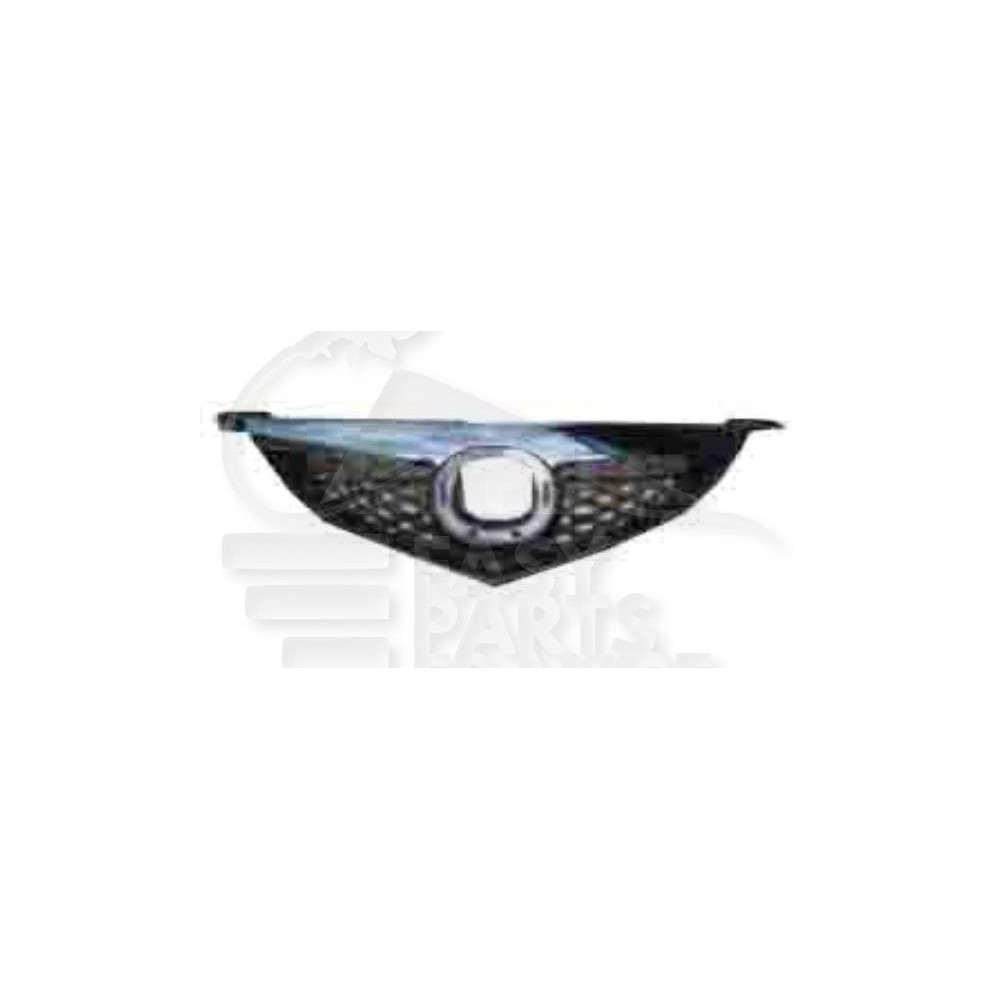 GRILLE DE CALANDRE NOIRE/CHROMEE pour MAZDA MAZDA 3