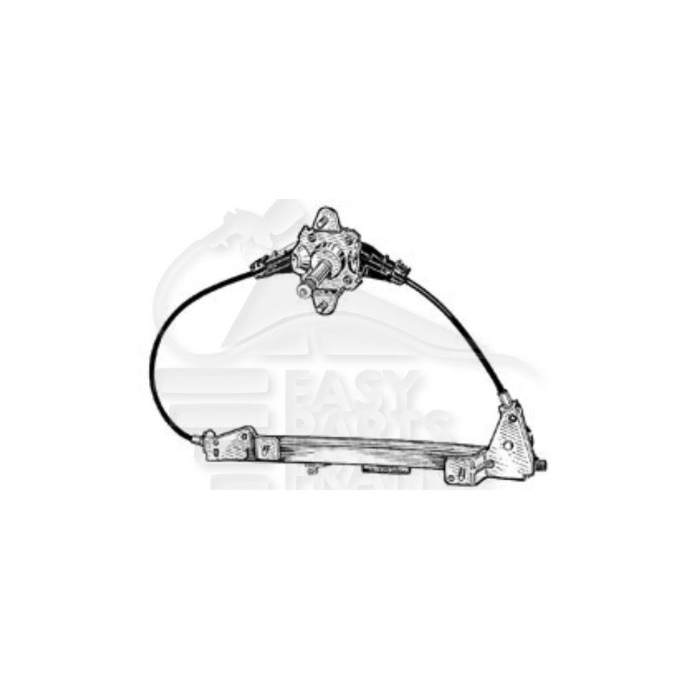 LEVE VITRE ARRIÈRE-GAUCHE MANUEL pour FIAT PUNTO EVO