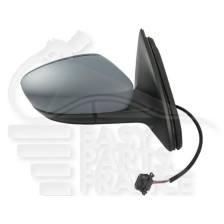 RÉTROVISEUR DROIT ÉLECTRIQUE CHAUFFANT A PEINDRE 5 PINS → 08/15 pour SKODA RAPID