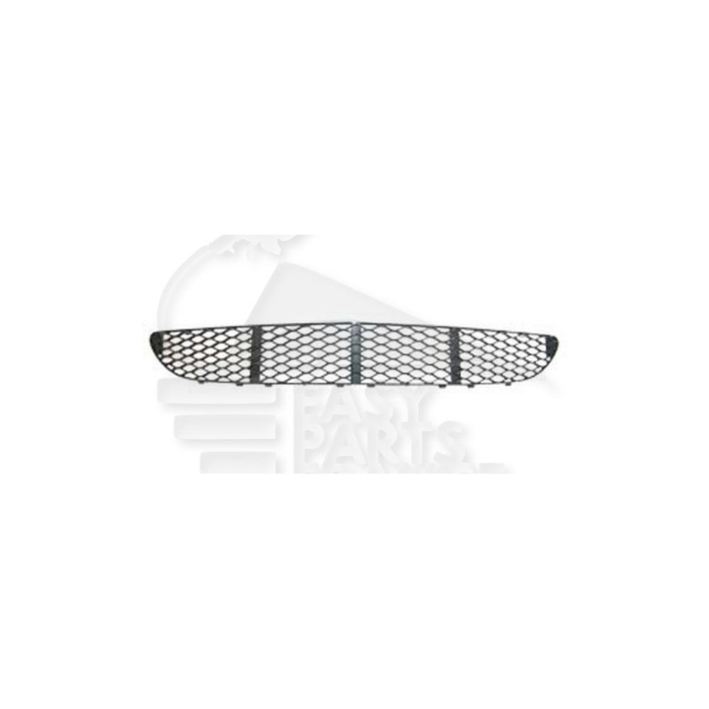 GRILLE DE PARE-CHOC AVANT CENTRALE NOIRE MODÈLE CLASSIC/ELEGANCE pour MERCEDES CLASSE E - W211