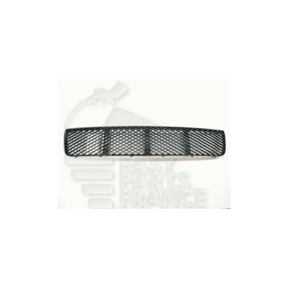 GRILLE DE PARE-CHOC AVANT CENTRALE NOIRE pour VOLKSWAGEN POLO