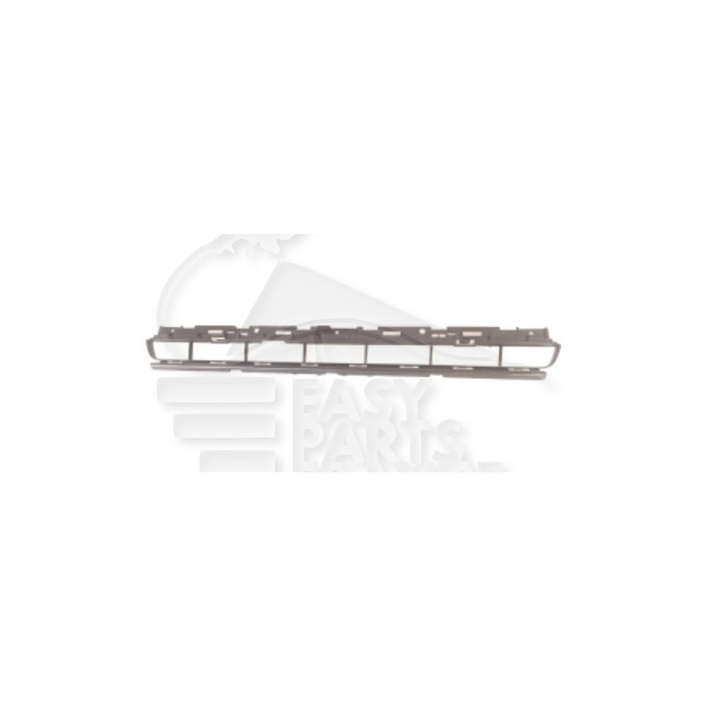 GRILLE CENTRALE DE PARE-CHOC AVANT NOIRE pour AUDI A4