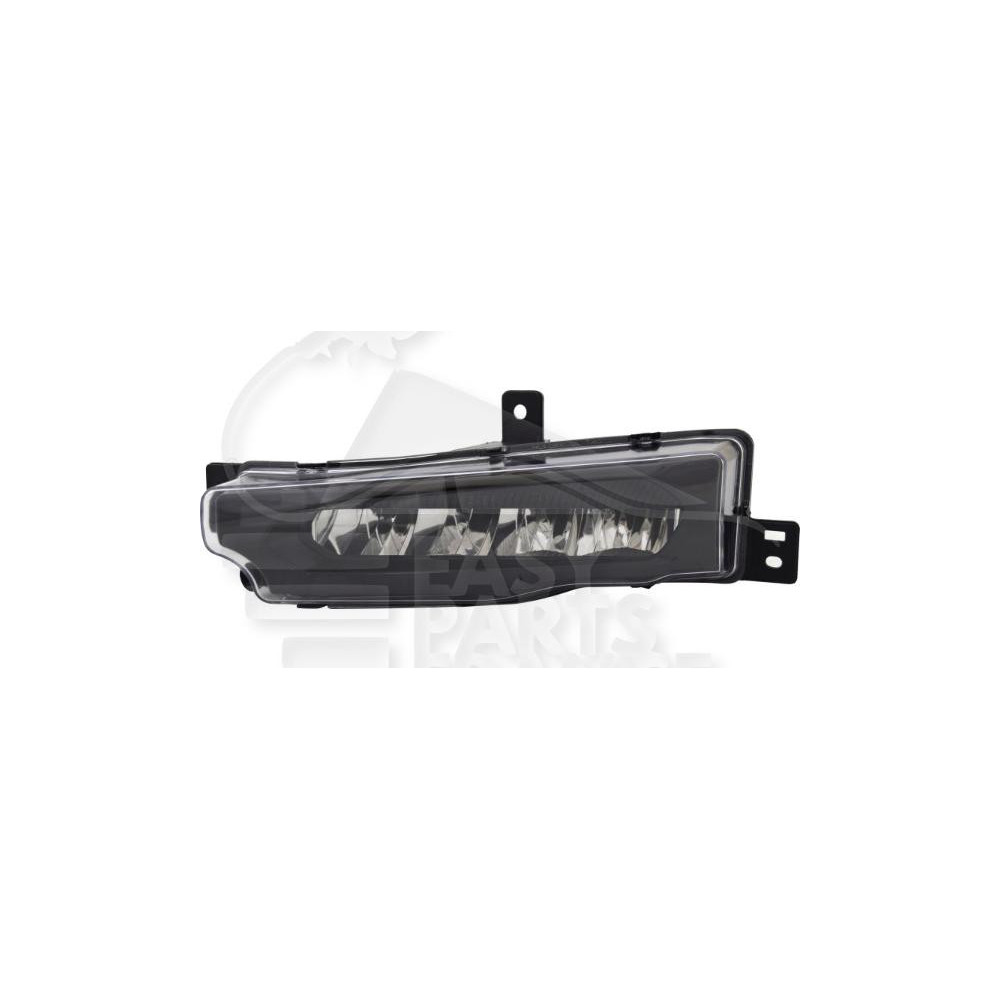 ANTI-BROUILLARD AVANT-DROIT LED FOND NOIR pour BMW X4