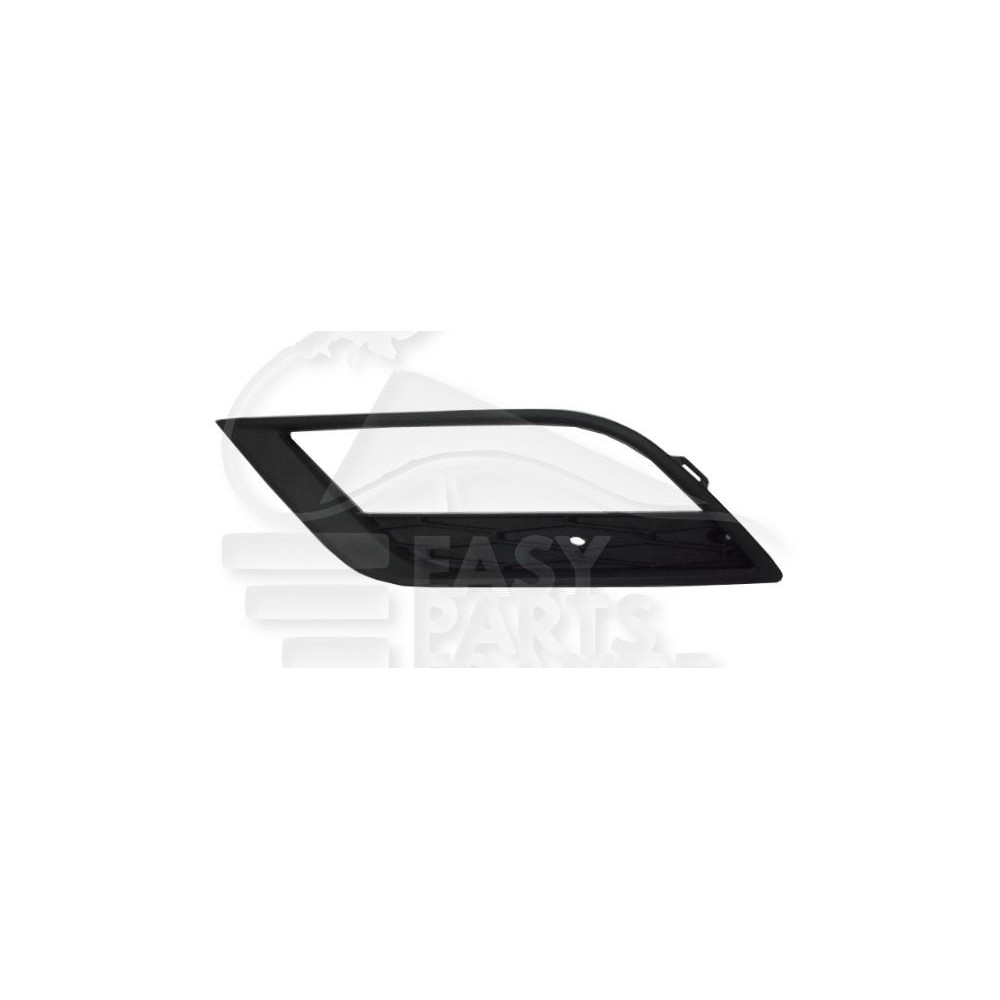 GRILLE DE PARE-CHOC AVANT-GAUCHE AVEC EMPLACEMENT ANTI-BROUILLARD NOIRE pour SEAT IBIZA