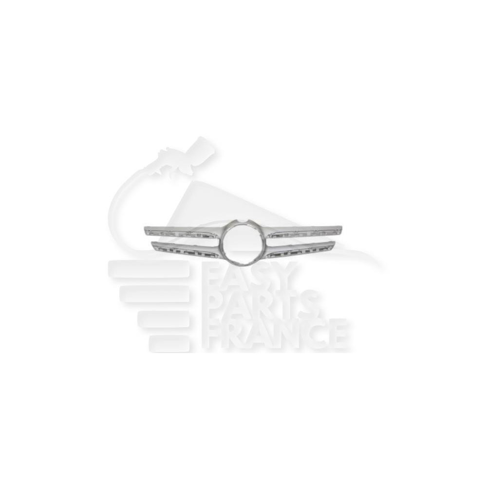MOULURE DE GRILLE DE CALANDRE CHROMEE AVEC EMPLACEMENT CAMERA pour MERCEDES CLASSE E - W212 - W213