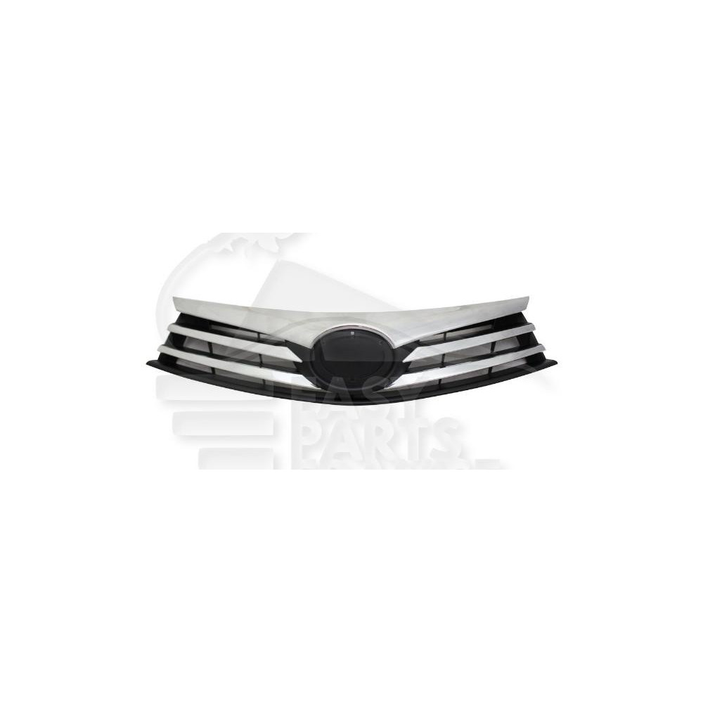 GRILLE DE CALANDRE NOIRE AVEC MOULURE CHROMEE pour TOYOTA COROLLA