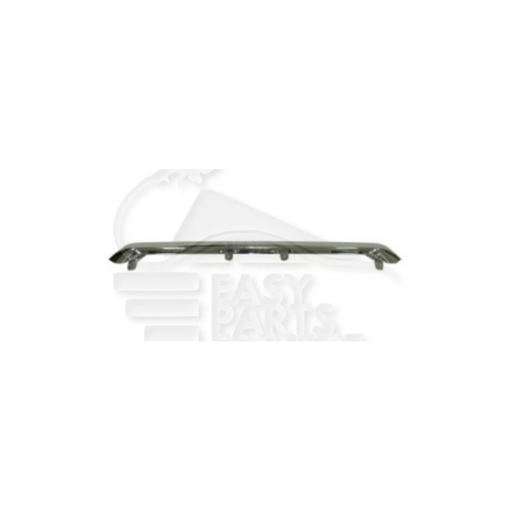 MOULURE DE CAPOT CHROMEE pour SUBARU FORESTER