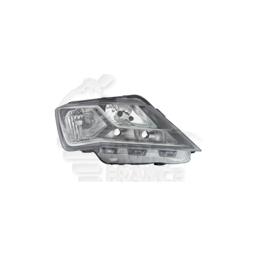 PHARE OPTIQUE DROIT H7+H7 ÉLECTRIQUE AVEC MOTEUR pour SEAT TOLEDO