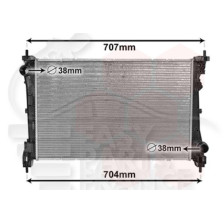 RADIATEUR 0.9I 620 X 392 X 16 pour ALFA ROMEO MITO