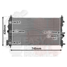 RADIA 1.4I/1.6I TURBO BA 680 X 395 X 28 