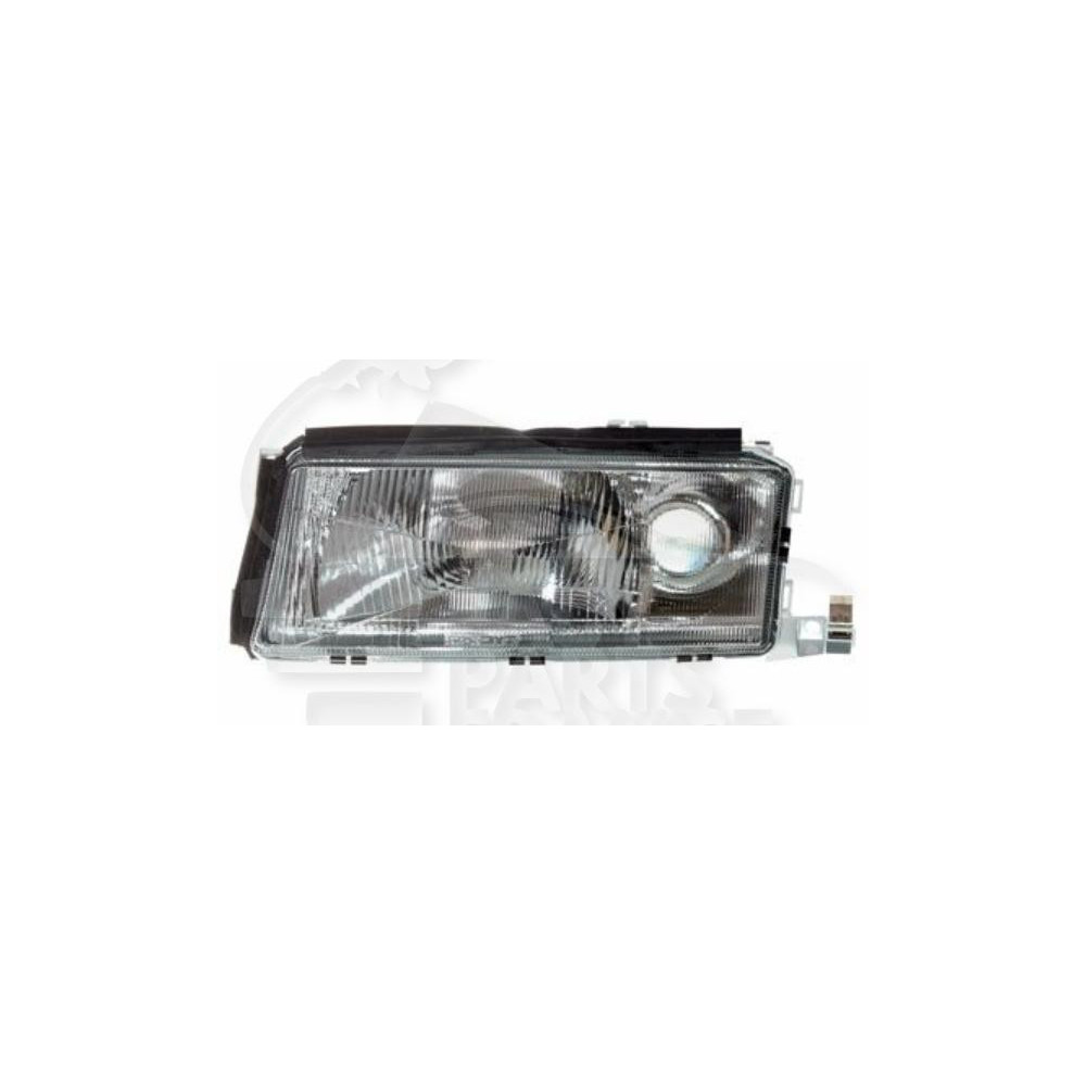 PHARE OPTIQUE GAUCHE H4+H3 MANUEL OU ÉLECTRIQUE pour SKODA OCTAVIA