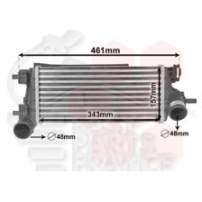 ECHANGEUR 1.0I ECOBOOST 343 X 158 X 65 pour FORD GRAND C MAX