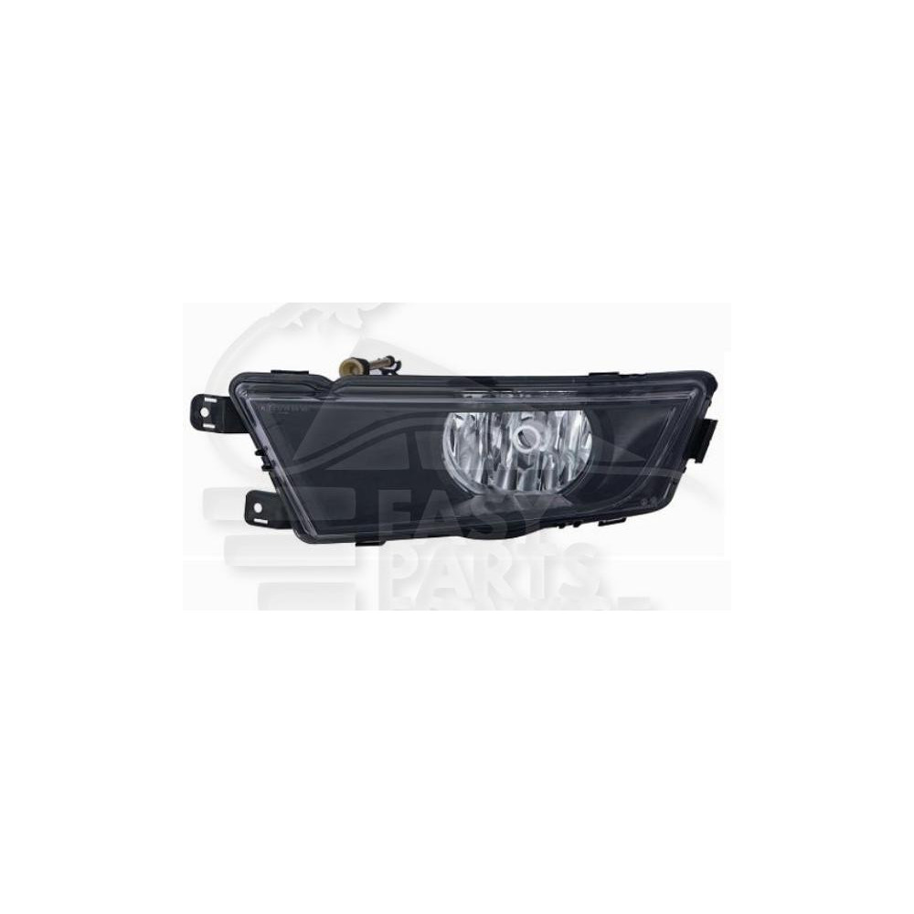 ANTI-BROUILLARD AVANT-GAUCHE H8 NOIR pour SKODA OCTAVIA