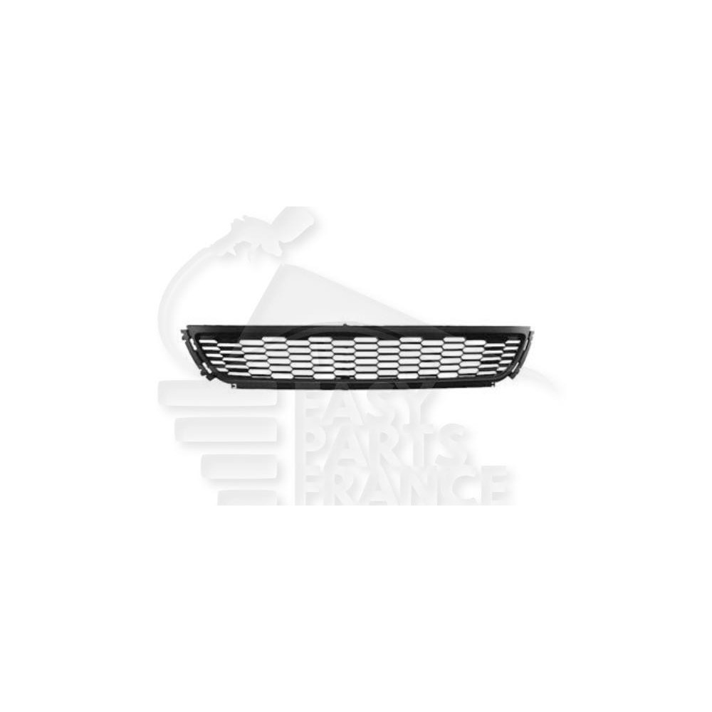 GRILLE CENTRALE DE PARE-CHOC AVANT NOIRE pour VOLKSWAGEN POLO