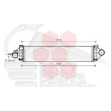 ECHANGEUR 1.6I ECOBOOST 657 X 157 X 40 