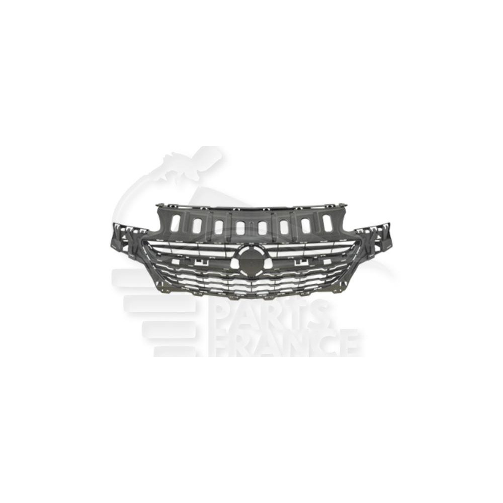 GRILLE DE CALANDRE NOIRE pour OPEL CORSA