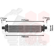 ECHANGEUR 1.4I 16V ECOTEC/LPG 570 X 125 X 65 pour OPEL MOKKA
