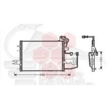 CONDENSEUR TT TYPES 471 X 325 X 20 