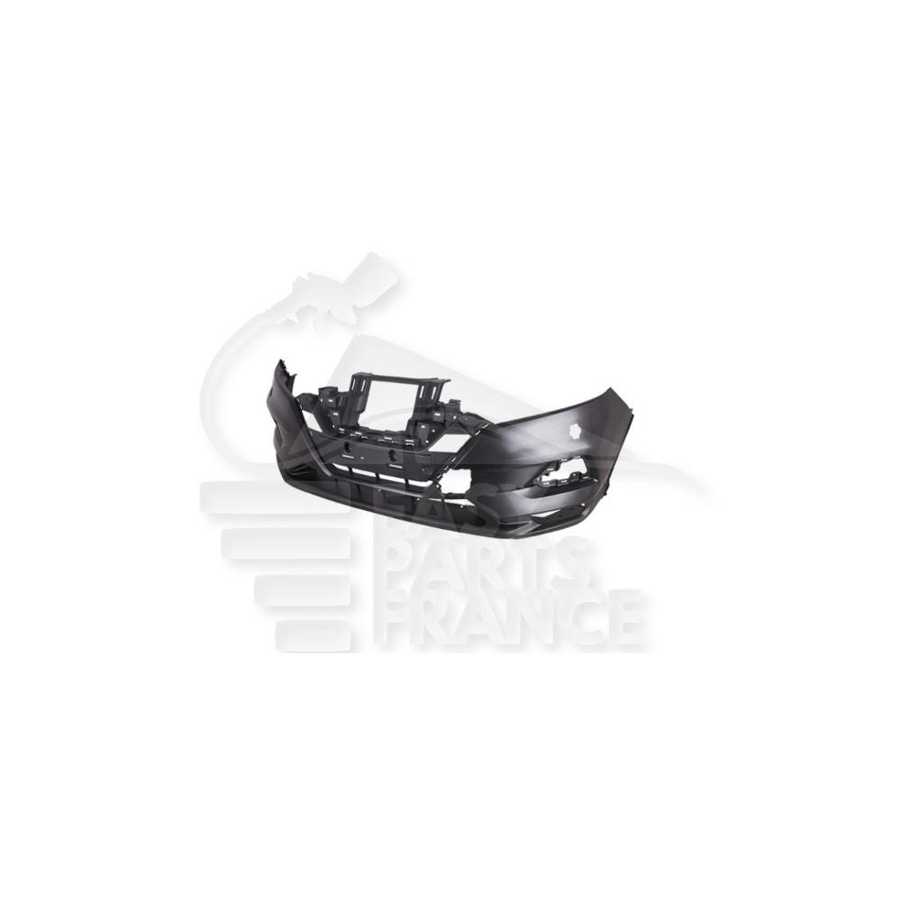 PARE-CHOC AVANT A PEINDRE AVEC LAVE PHARE - AVEC PACKONTROL pour NISSAN QASHQAI