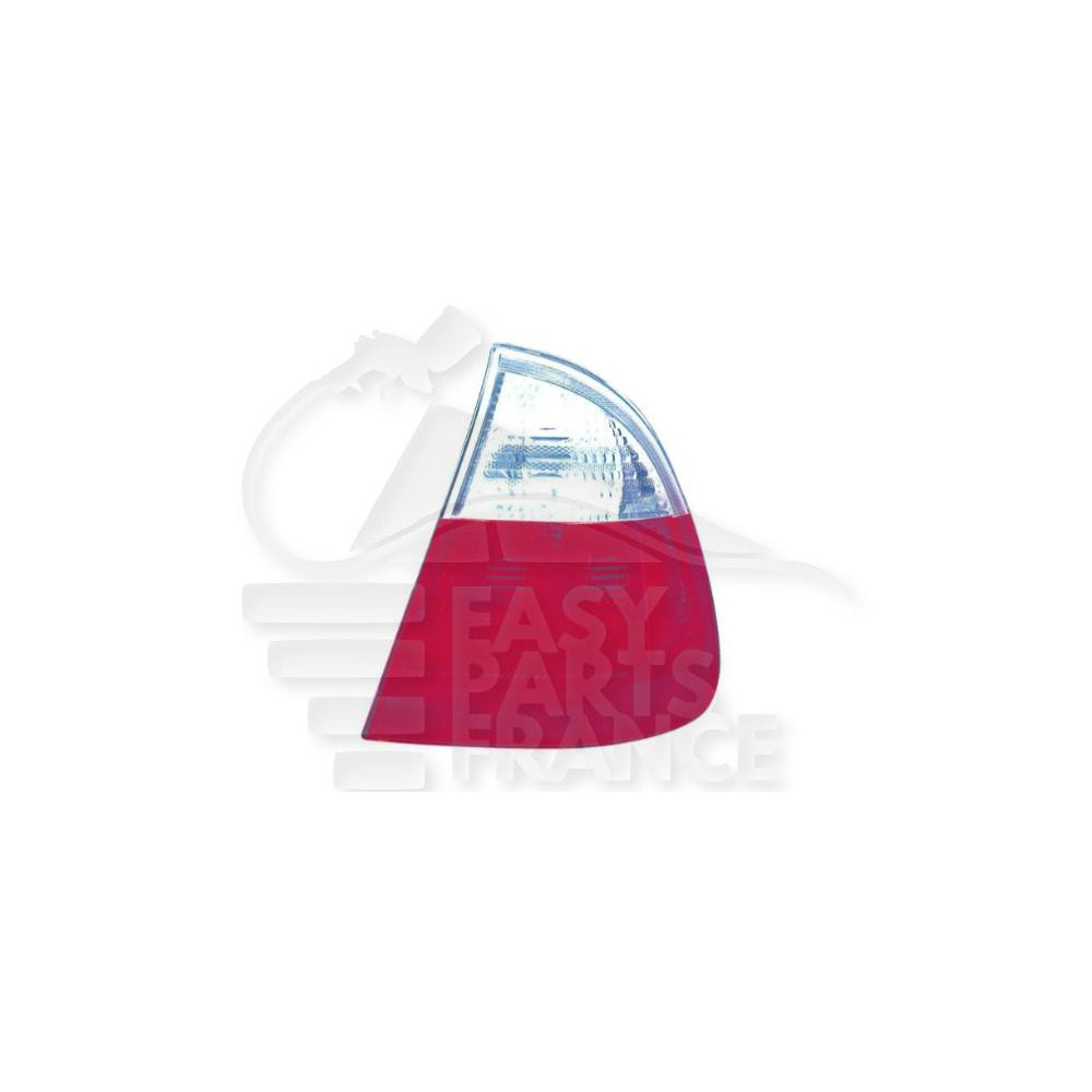 FEU ARRIÈRE-DROIT BLANC/ROUGE EXTÉRIEUR MODÈLE BREAK pour BMW S3 E46 4 PTES / BREAK