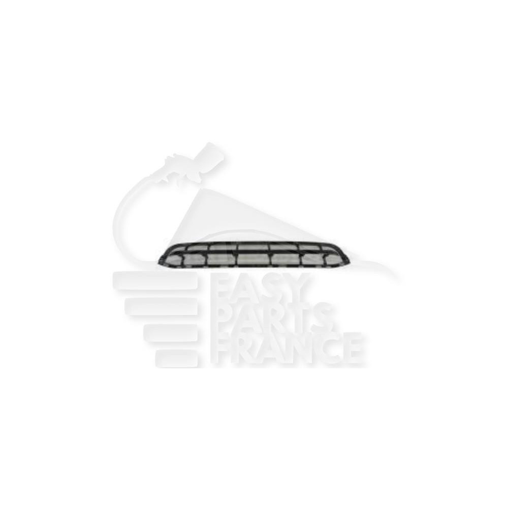 GRILLE DE PARE-CHOC AVANT CENTRALE NOIRE pour BMW X3