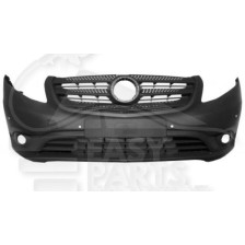 PARE-CHOC AVANT GRIS AVEC EMPLACEMENT ANTI-BROUILLARD AVEC PACKONTROL pour MERCEDES VITO - VIANO W447