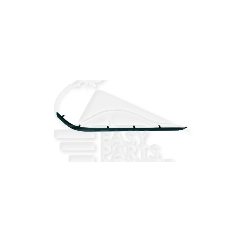 GARNITURE DE PARE-CHOC ARRIÈRE-GAUCHE AVEC EMPLACEMENT MOULURE MODÈLE 4 PORTES pour BMW S5 E39
