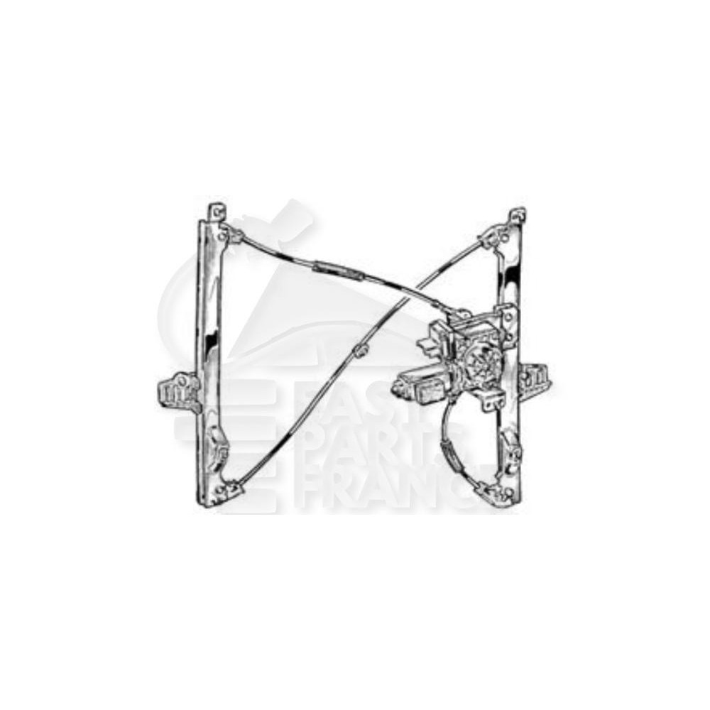 LEVE VITRE AVANT-GAUCHE ÉLECTRIQUE CONFORT pour CITROEN C2