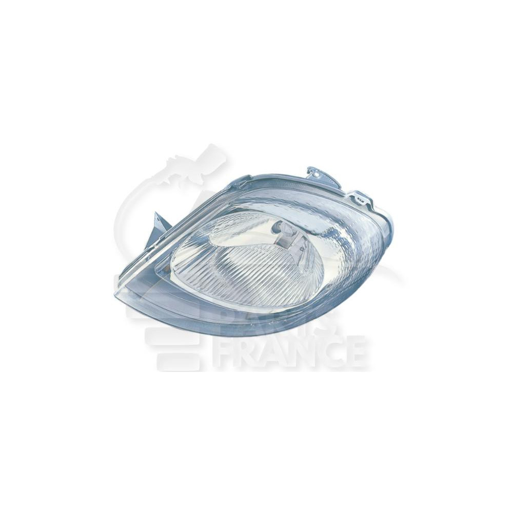PHARE OPTIQUE GAUCHE H4 ÉLECTRIQUE SANS MOTEUR pour NISSAN PRIMASTAR