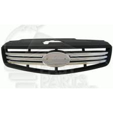 GRILLE DE CALANDRE NOIRE - CHROMEE  