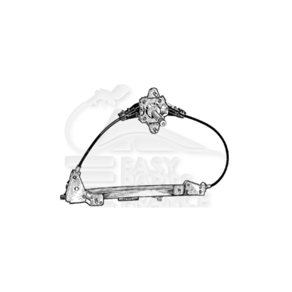 LEVE VITRE ARRIÈRE-DROIT MANUEL pour FIAT LINEA