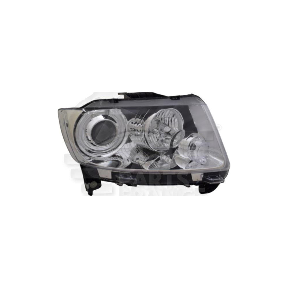 PHARE OPTIQUE DROIT H9 ÉLECTRIQUE AVEC MOTEUR → 08/14 pour JEEP COMPAS