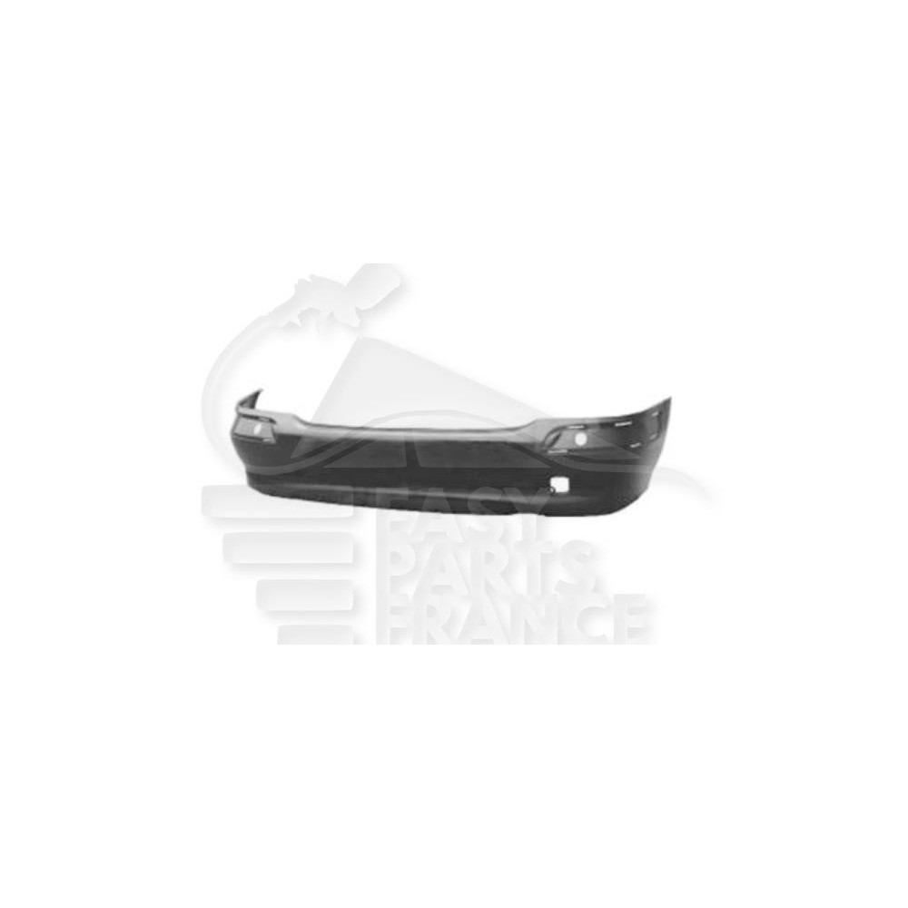 PARE-CHOC ARRIÈRE NOIR MODÈLE 3/5 PORTES pour NISSAN ALMERA