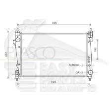 RADIA 2.0 JTDM +/- CLIM 620 X 440 X 27 