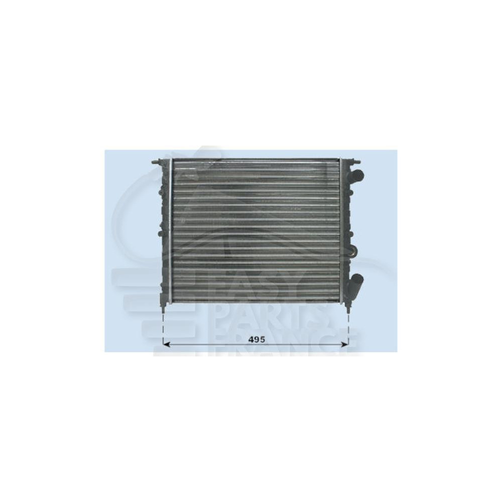 1.8 RT - RSI - BACCARA SANS CLIM 430 X 377 X 30 pour RENAULT CLIO