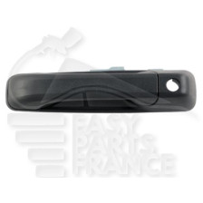 POIGNÉE PORTE EXTÉRIEUR AVANT-GAUCHE NOIRE AVEC TROU BARILLET pour JEEP COMMANDER