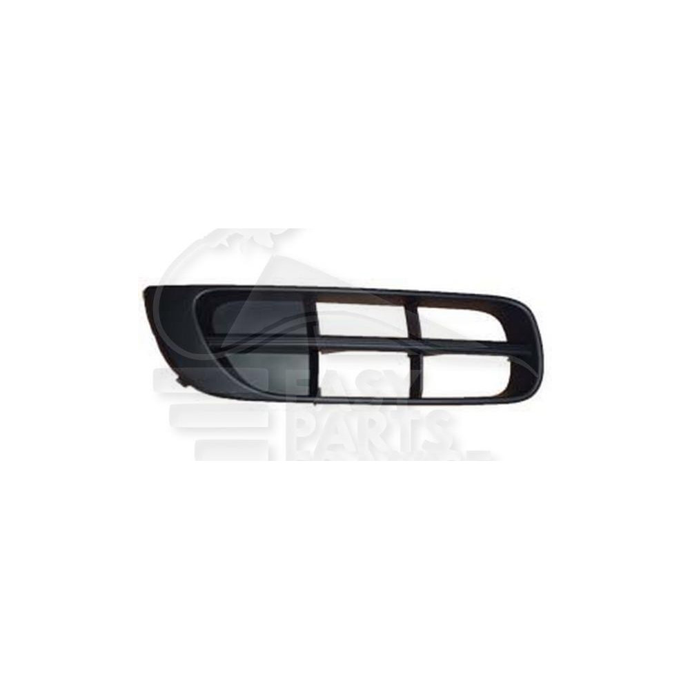 GRILLE DE PARE-CHOC AVANT-DROIT NOIRE pour SKODA FABIA