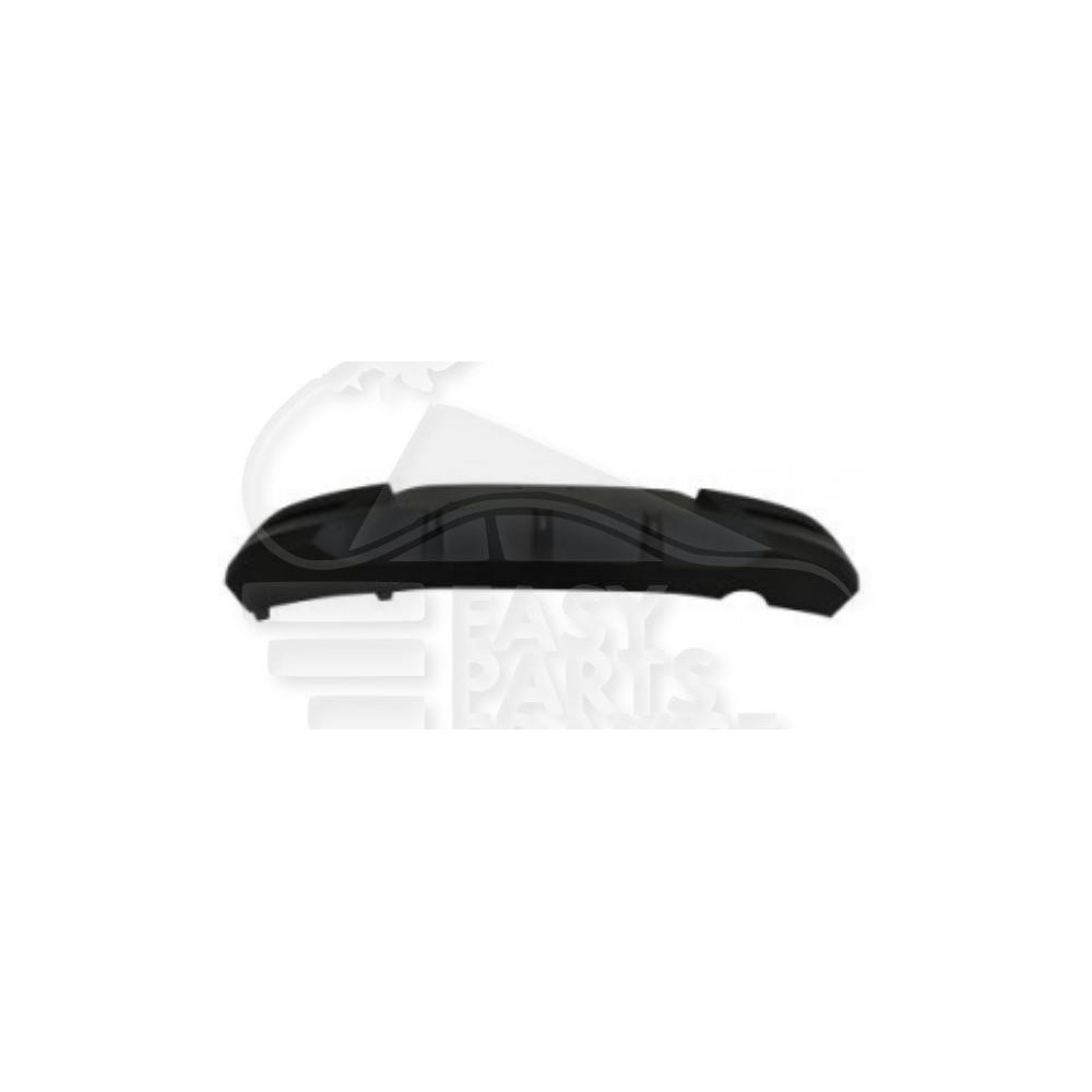SPOILER DE PARE-CHOC ARRIÈRE NOIR 5 PORTES pour KIA RIO