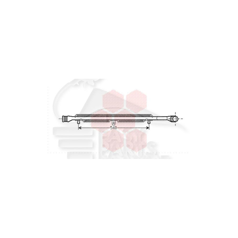 ECHANGEUR 2.7 - 3.0 TDI CENTRAL 545 X 47 X 50 pour AUDI A6