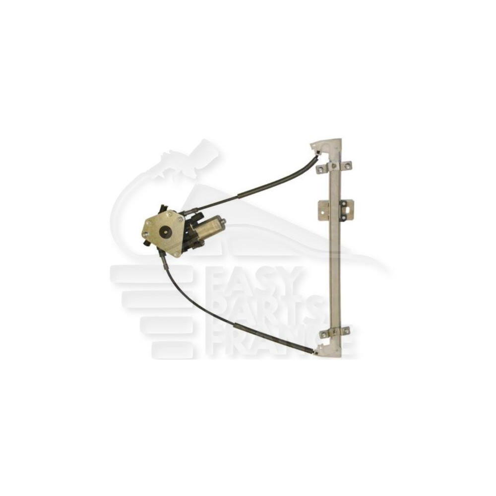 MECANISME DE LEVE-VITRE ÉLECTRIQUE AVANT-DROIT pour VOLKSWAGEN GOLF