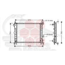 RADIA  1.4/1.6 S/CLIM 450 X 358 X 20 