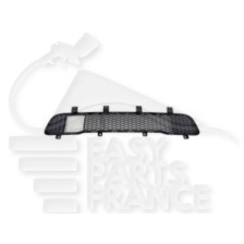 GRILLE DE PARE-CHOC AVANT CENTRALE INFÉRIEUR NOIRE AVEC EMPLACEMENT REGULATEUR DE VITESSE pour JEEP COMPAS