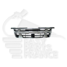 GRILLE DE CALANDRE CHROMEE/NOIRE MODÈLE 4 WD pour ISUZU D MAX