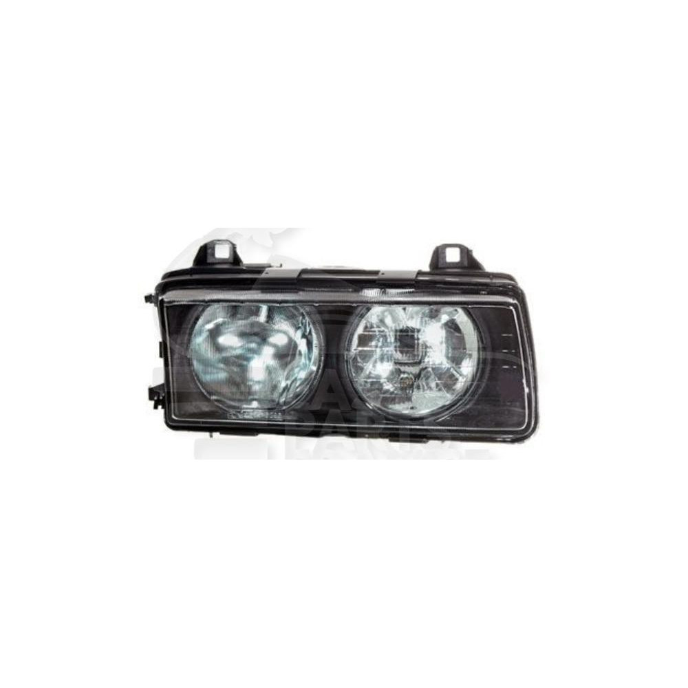 PHARE OPTIQUE DROIT H7+H7 MANUEL OU ÉLECTRIQUE pour BMW S3 E36 4 PTES