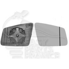 GLACE DE RÉTROVISEUR DROIT CHAUFFANT pour MERCEDES CLASSE B - W246