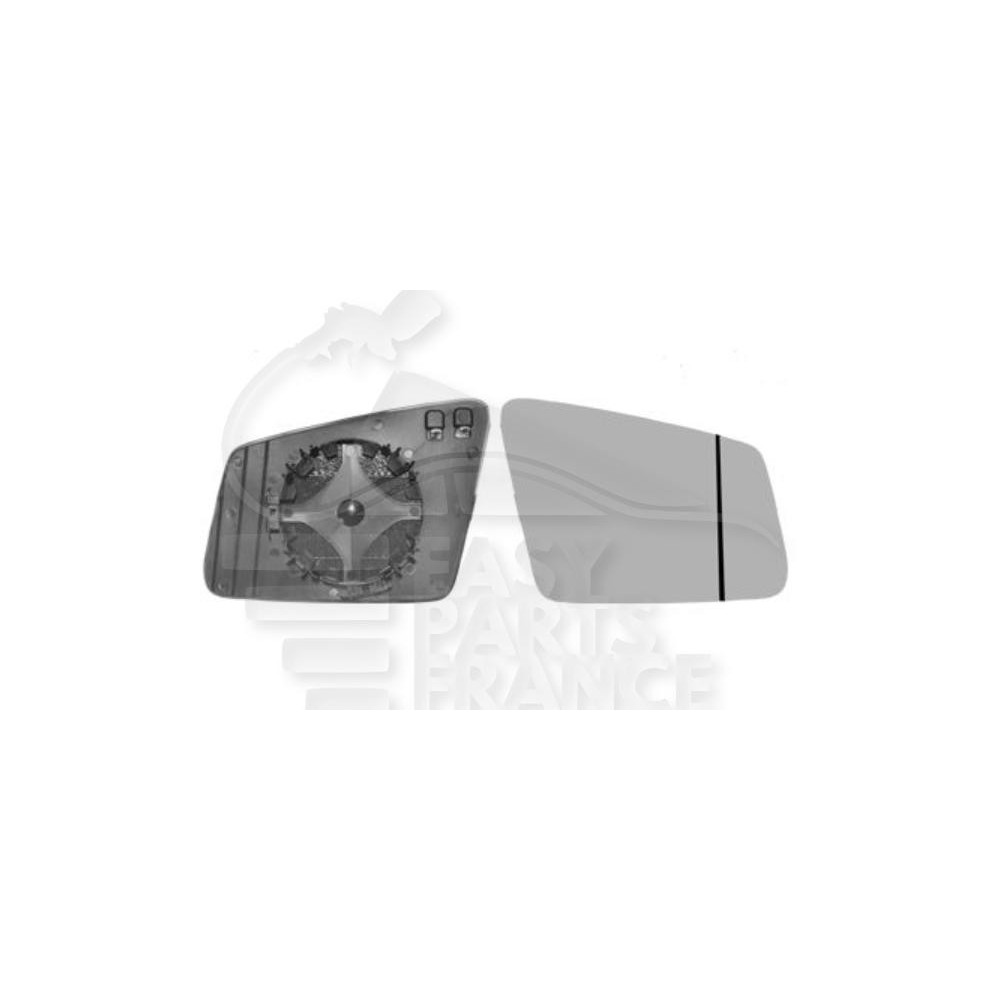GLACE DE RÉTROVISEUR DROIT CHAUFFANT ASPHERIQUE pour MERCEDES CLASSE GLS