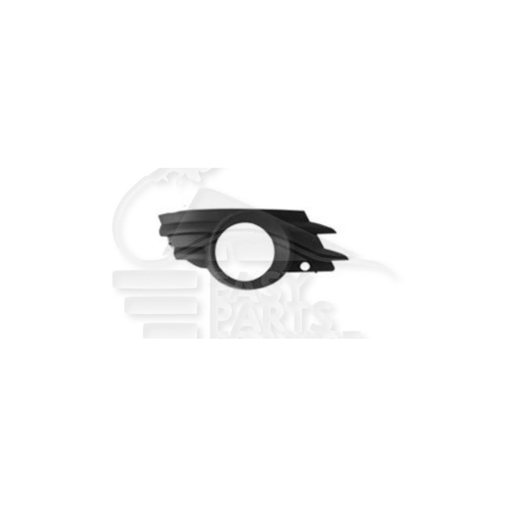 GRILLE DE PARE-CHOC AVANT-GAUCHE AVEC EMPLACEMENT ANTI-BROUILLARD NOIRE pour OPEL MERIVA