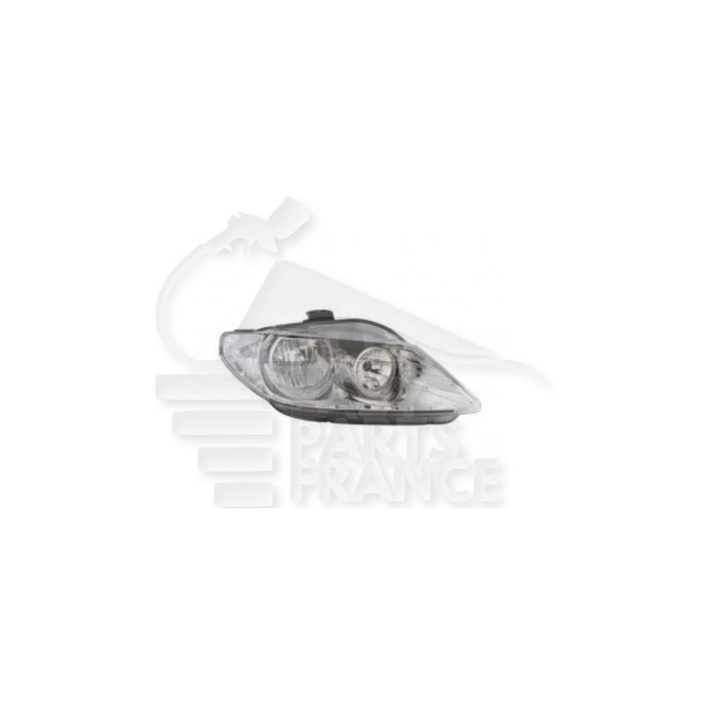 PHARE OPTIQUE DROIT H7+H1 ÉLECTRIQUE SANS MOTEUR pour SEAT EXEO