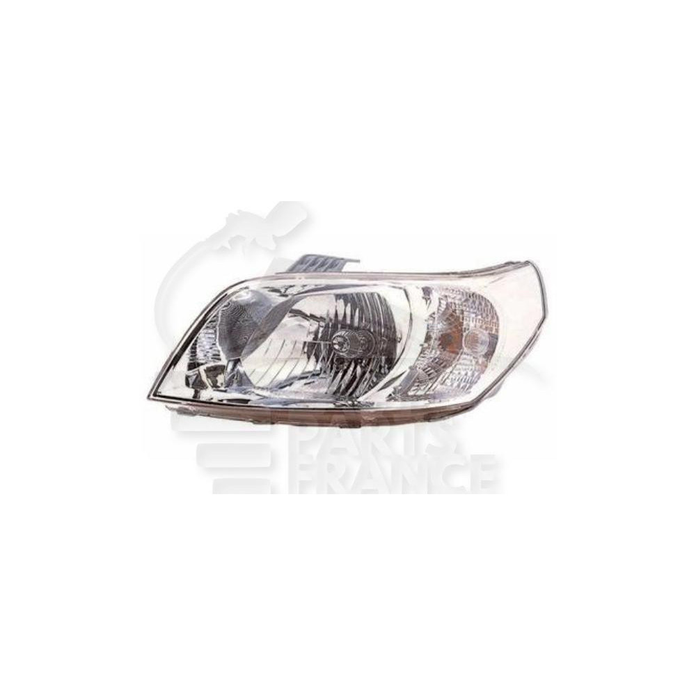 PHARE OPTIQUE GAUCHE H4 ÉLECTRIQUE AVEC MOTEUR pour CHEVROLET AVEO